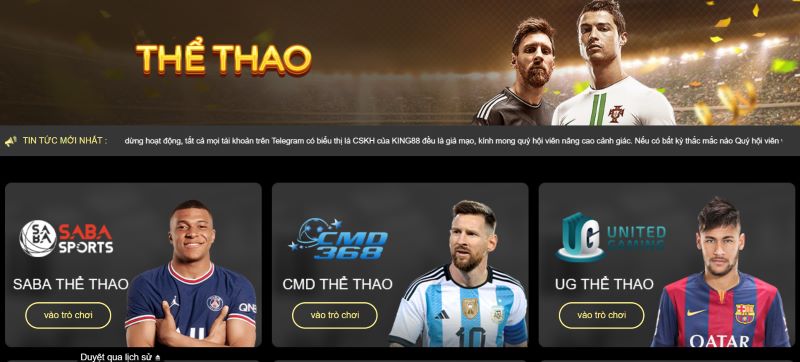 Khám Phá Kho Game Thể Thao Siêu Phẩm Tại King88